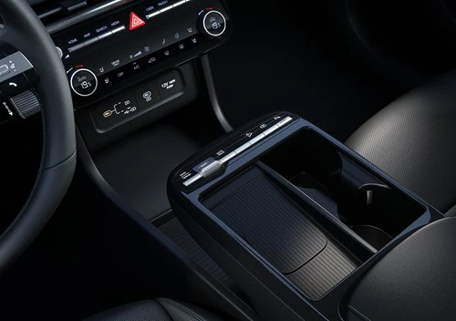 Hyundai Tucson Interior 2024 Center Console Hev T2p Beauty